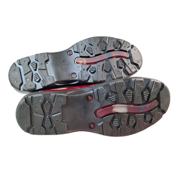 Sloggers Garden Shoes Womens 10 Chicken Red Waterproof Slip On USA Farm Country - Picture 6 of 9